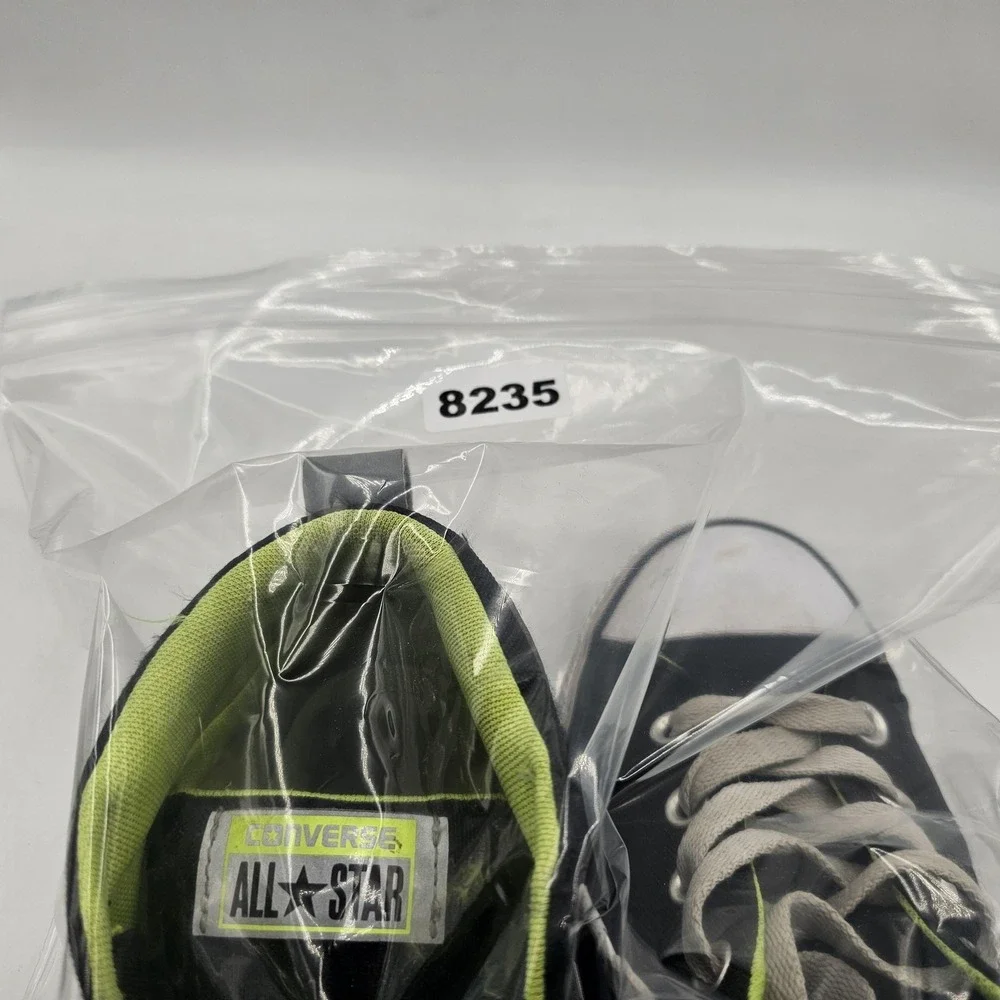 Converse‎ Chuck Taylor All Star Shoes Youth 6Y Black Lime Sneakers 656867F